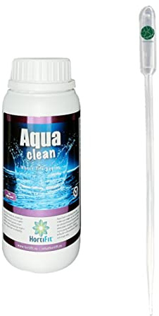 HortiFit Aqua Clean 250 ml Reinigungslösung Bakterien Pilze Wasser Cleaner + Pipette