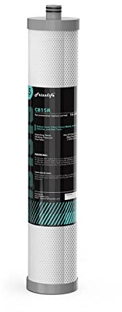 Frizzlife CB15R Ersatzfilterpatrone für DW15, TW15, DW15F Untertischwasserfilter