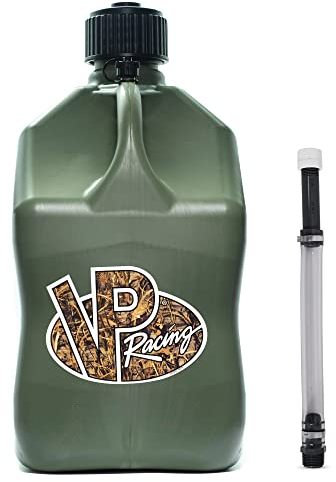 VP Racing Fuel Motorsports Jug 5.5 Gal Camo Square w/Hose