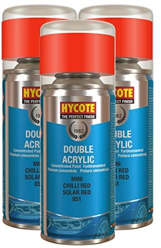 Hycote Mini Chilli Red 150ml (Pack of 3)