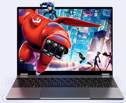 CHUW Freebook touch screen Laptop 13.5 2K IPS Windows 11 Intel JasperLake N5100 di 11a generazione, Quad Core 12 GB RAM 512 GB SSD WiFi Bluetooth 4.2 tipo C Tastiera retroilluminata