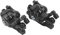 MTB Scheibenbremsen Set, 2 Stück Aluminiumlegierung Scheibenbremsen MTB Bremssattel vorne und hinten Line Pulling Mechanische Scheibenbremse Fahrrad Kabelabzieher Zubehör für Mountainbike Rennrad BMX