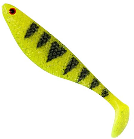 Westin ShadTeez Gummifische, Länge:12cm, Farbe:Yellow Danger
