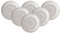 Villeroy & Boch like. by Perlemor Sand Lot de 6 soucoupes à café, 16 x 3 cm, au look Pottery, avec vernis à effet, porcelaine de qualité supérieure