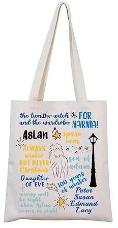 C-hronicles of Narnia Tote Bag C-hronicles of Narnia Inspired Gift for Bookish C-hronicles of Narnia Merch