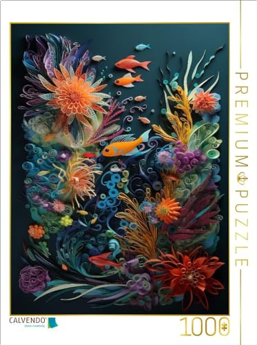 CALVENDO Puzzle Buntes Aquarium | 1000 Teile Lege-Größe 64 x 48 cm Foto-Puzzle für glückliche Stunden