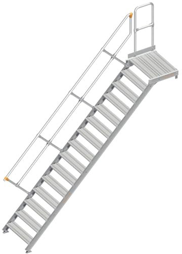Layher ALU-TREPPE MP 45° 0.80X3.00M T21