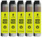 5 XL Druckerpatronen kompatibel zu LC-123 Y Gelb für Brother MFC-J470DW MFC-J870DW MFC-J4410DW MFC-J6720DW MFC-J6920DW DCP-J132W DCP-J152W DCP-J172W DCP-J552DW DCP-J752DW DCP-J4110DW