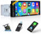 Ineafala Autoradio 1 Din con Schermo Tattile da 6,9 CarPlay e Android Auto, 1 Din Radio Carplay Bluetooth con Radio FM Mirror Link USB-A&C TF EQ AUX-IN SWC Retrocamera Mic Telecomando