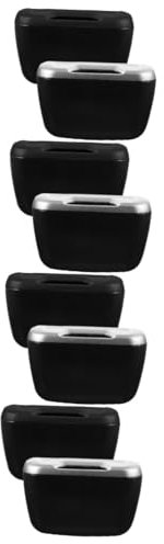 Mobestech 8pièces Poubelles De Voiture Avec Couvercle Organisateur De Rangement Multifonctionnel Pour Déchets Et Accessoires Portières De