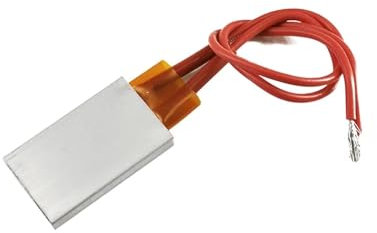 HKVTVCYPYA 2 placas calefactoras eléctricas PTC de 12 V de 35 x 21 x 5 mm, 70/110/200 grados Celsius, temperatura constante, elemento calefactor PTC para incubadora (12 V, 200 C, 5-28 W)