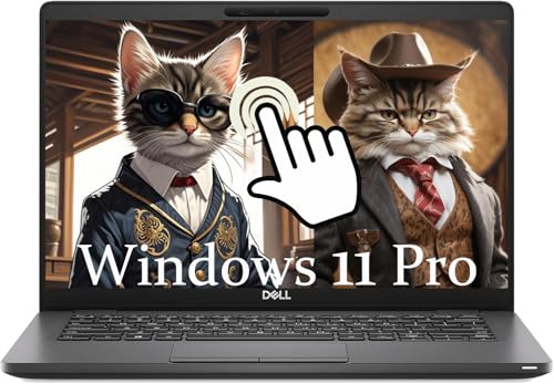 Dell Latitude 5300 Touchscreen Laptop Business, 13.3 FHD(1920x1080), Intel Core i5-8365U, 8 GB RAM, 256 GB SSD, Clavier QWERTY, CAM, Windows 11 Pro (renouvelé)