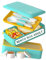Umami Bento Lunch Box, Couverts & 2 Pots à Sauce Inclus, Boîte à Lunch Étanche, Lunchbox Adulte, Micro-Ondable, Boîte Repas Compartimentée, Turquoise Frais, 1200 ml
