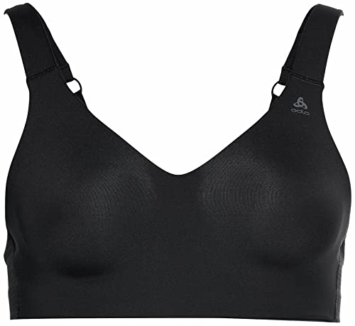 Odlo Damen Everyday High Support_13161b Sport BH, Schwarz, 80 / B EU