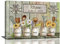 Farmhouse Kitchen Wall Art Country Tableware Pictures Wall Decor Rustic Flowers Painting Vintage Kitchen Framed Artwork Canvas Home Decorations for Dining Room Restaurant Living Room 16x24