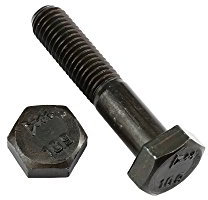 2 Stk Sechskantschraube mit Schaft - DIN 931 8.8 M24 x 100