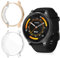 ToVioc [2 Stück Hülle mit Schutzfolie Kompatibel mit Garmin Venu 3, Anti-Kratzfest, Vollschutz Shell, Flexible TPU Schutzhülle für Garmin Venu 3 - Roségold & Transparent