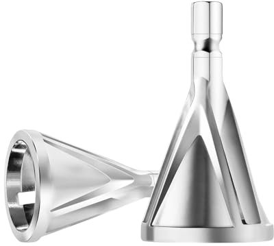 zalati Utensile per smussatura esterna Utensili per sbavatura HSS con gambo esagonale per punta da trapano Elimina estrattore danneggiato Adatto a bulloni - Argento
