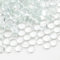 Hisredsun 13-16mm 750 Pcs Small Glass Pebbles, 4 lbs Flat Marble Beads,Vase Filler Stones Fire Glass Pebbles Artificial Gemstones Decorative Glass Stones for Aquarium, Flowerpot, Landscaping