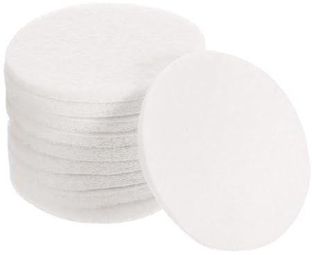 QUARKZMAN 10 Pcs 4 Pulgadas Estropajo de Nailon de Grano 2000, Estropajos de Fregado, Aro y Bucle, Disco de Pulido para Acondicionamiento de Superficies, Color Blanco | Hoop und Loop - Broca de acondicionamiento de superficies (2000 granos)