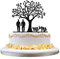 zhongfei Torta Nuziale di Torta Nuziale, Mr & Mr Torta Cappello per i Regali dello Sposo, Torta acrilica di Albero