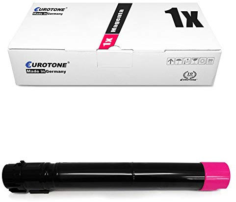 1x Eurotone Toner für kompatibel für Lexmark X950DE X954DHE X954DE X952DHE X952DTE X952DE X950DHE ersetzt X950X2MG Magenta
