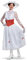 Disguise Mary Poppins Deluxe Erwachsenenkostüm für Damen, Weiss/opulenter Garten, L (12-14)