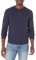 Amazon Essentials Herren Langärmeliges Henley-Shirt, Schmale Passform, Marineblau, XS
