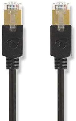 NEDIS Cat6 Network Cable To Connect A PC To A Home Network - 5.0m, Full Copper Conductor, Flexible Strain Relief, Durable Moulded RJ45 Connectors