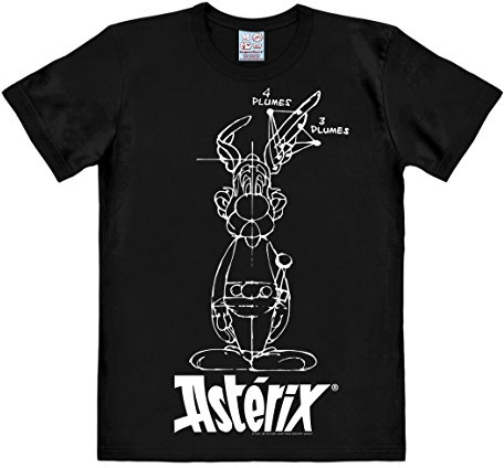 Logoshirt® Asterix Skizze T-Shirt Damen & Herren 4XL