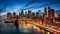 MAIYOUWENG Erwachsenenpuzzle Jigsaw Puzzle Holz Puzzle 1500 Teile - New- York Citybrooklyn-Brückenlandschaft - Spielset Puzzle,Unterhaltsame Für Jung und Alt Spaßige