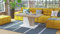 Mazzoni Grand Noir Couchtisch ausziehbar höhenverstellbar 120/180cm in Sonoma Eiche/Weiß matt modern vielseitig Wohnzimmertisch Esstisch Beistelltisch Sofatisch platzsparend hochwertig Wohnzimmer