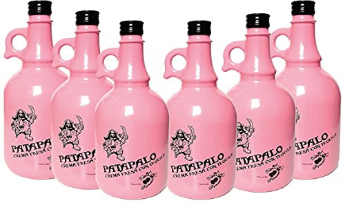 OFERTA CREMA FRESA CON TEQUILA PATAPALO- (2 BOT. REGALO) - CAJA 6 BOTELLAS 1L