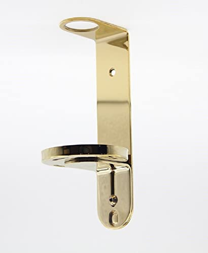 WALL MOUNT 300ml SINGLE DISPENSER GOLD CHROME HOLDER Ideal for Molton Brown & Sea Kelp Bottles