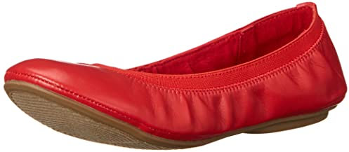 Bandolino Women's Edition Ballet Flat, Red, 5.5 UK