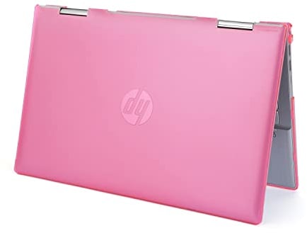 mCover Funda compatible solo para computadora portátil convertible 2 en 1 HP Pavilion X360 14-DYxxxx Series 2 en 1 de 14 pulgadas (no compatible con otros modelos HP), color rosa