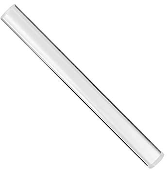 Lot de 2 Rouleaux d'argile en Acrylique Transparent - Rouleaux à pâtisserie en Plastique - Outils de Sculpture d'argile polymère