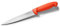 Forgast HACCP Couteaux de cuisine | Longueur 18 cm | Très pointu | Confortable et maniable, tient bien dans la main | Idéal pour la viande | Couteaux de table | Lavables au Lave-vaisselle | Rouge