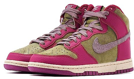 Nike - Dunk High - FB1273500 - Colore: Verde-Viola - Taglia: 36 EU