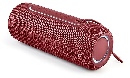 Muse M-780 BTR Haut-Parleur Bluetooth avec lumières de Couleur, supporte Les sapilsure d'eau. Puissance de Sortie 20 W