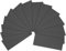 STEBRUAM Profi Schleifpapier Set 7000 Körnung, 14 Stück Nass und Trocken Schleifpapier für Auto/Holzmöbel/Stein/Lack/Metall/Glas, 23 x 9 cm Schmirgelpapier