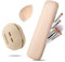 MisFun Étui à Pinceau de Maquillage en Silicone, 2 Pièces Porte Pinceau de Maquillage en Silicone avec Porte éponge de Maquillage, Rangement Pinceaux Portatif sac Cosmétique pour Voyage