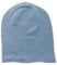 Mississhop 381 Feinstrick Kaschmir-Gemisch Beanie Mütze Slouch/XXL Schal/Handschuhe Jeansblau Einheitsgroesse Muetze