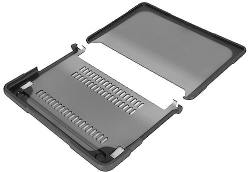 Étui de Protection pour Ordinateur Portable, 360 Degrés Inclus PC TPU Résistant aux Rayures Housse de Protection pour Ordinateur Portable Trous d'aération pour Ordinateur
