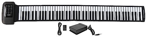 Piano, aufrollbar, exquisite Verarbeitung, elektrische Tastatur, Handrolle, professionell, für Musikliebhaber, zum Üben (88 englische Tasten)