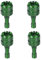 Stick di Controllo 3 Pro/4 Pro, 4 Joystick Rimovibili per Droni per DJI Mini 3/Mini 3 Pro/Mini 4 Pro/Air 3/Mavic 3 Pro RC e RC 2 Accessori di Ricambio per Controller Remoto(Verde)