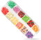 Polymer Clay Fruit Slices 3D Fruit Nail Charms Summer Nail Charms Resin Fruit Slices Charms Nail Art Slices Strawberries Fruit Nail Charm for Nails Decor Soft Pottery Slices Flakes Nail Charms