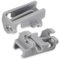 SPARES2GO Upper Rack Basket Bearing Clips for Siemens Dishwasher (Pack of 2)