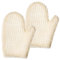 Healeved 2pièces Gants Exfoliants Pour Corps Lot De De Bain Exfoliant Pour Nettoyage Profond Massage Doux Accessoires De Toilette Maison
