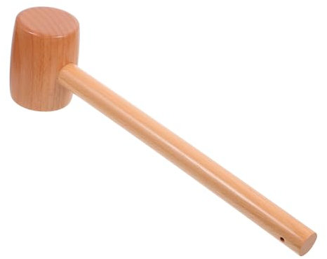 Cabilock 1 Pc Martillo De Madera De Mariscos Herramienta De Langosta De Mariscos Mazos De Langosta Martillo De Mariscos Martillo De Cangrejo Triturador De Carne Juguetes Para Bebe Mini